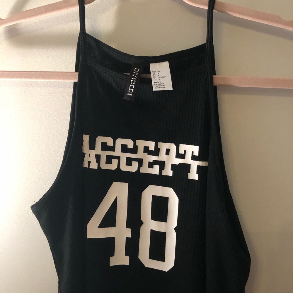 H&M black dress